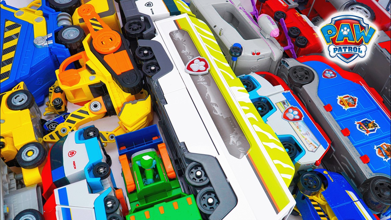 Unboxing Paw Patrol Many Different of Patroller Vehicles and Big Truck Toys | Jungle Patroller Toy
