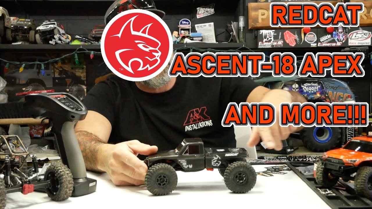 REDCAT ASCENT-18 APEX: MICROS ВЕРНУЛИСЬ В СЕЗОНЕ: 4-БЕГУН 5-ГО ПОКОЛЕНИЯ SCX24 И КАСТОМНЫЙ TRX4M