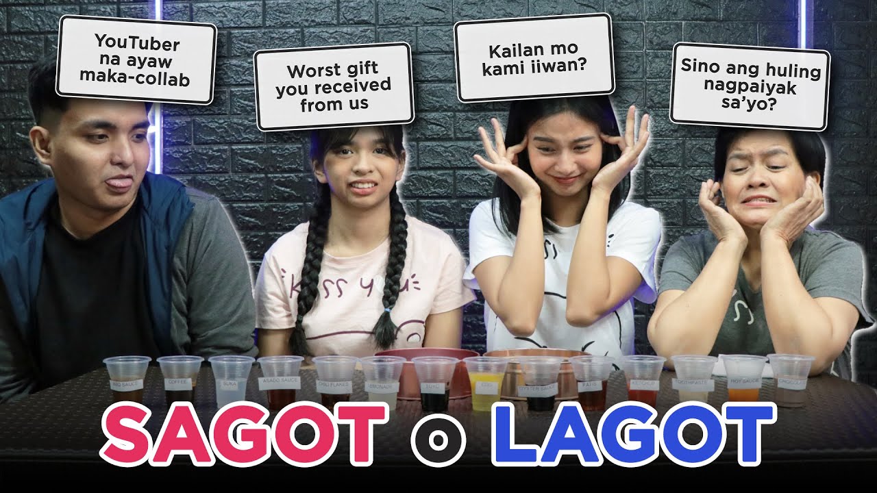 Sagot O Lagot Challenge With My Family