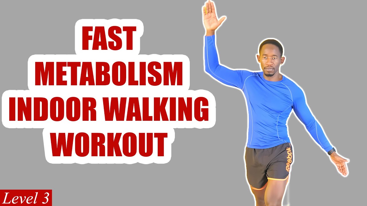 30-Minute Indoor Walking Workout for A Fast Metabolism