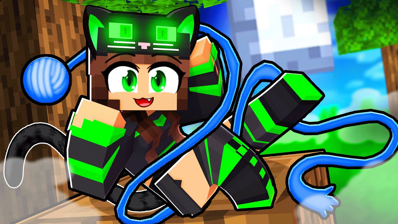 JOGANDO como GATA PRETA no Minecraft ◂Miika▸