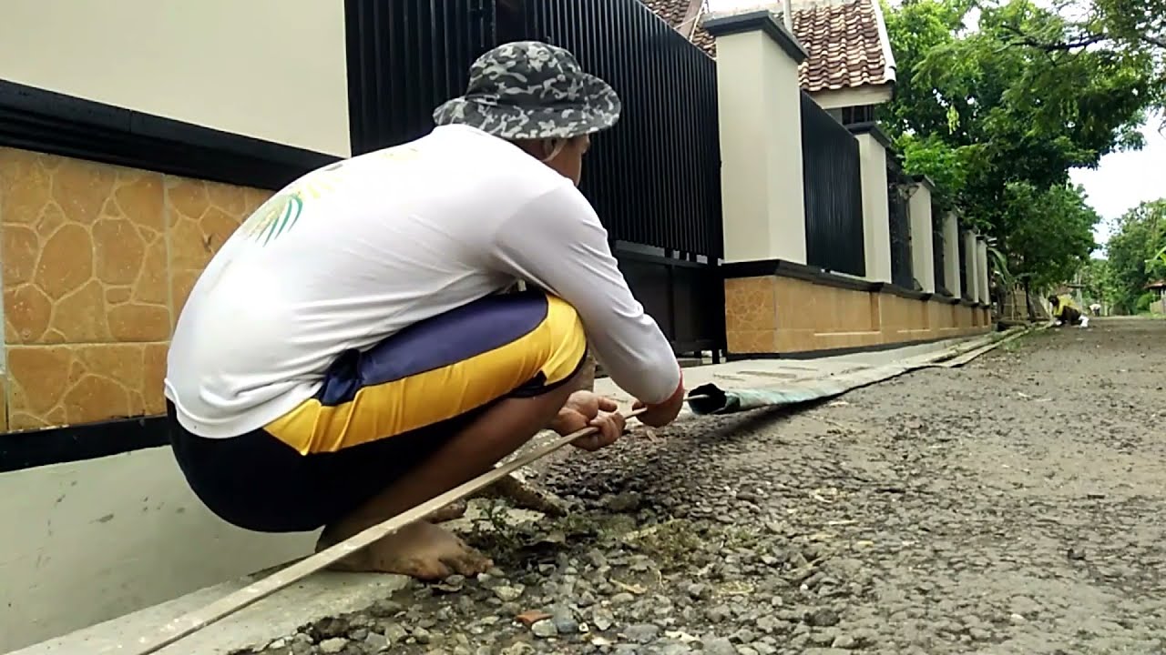 Double selang plastik biar kuat