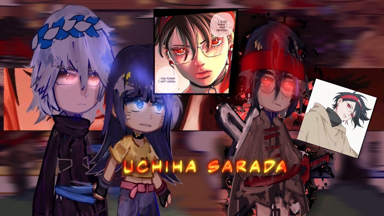 Boruto react to Sarada  | GCRV  |  Boruto two blue vortex | AU