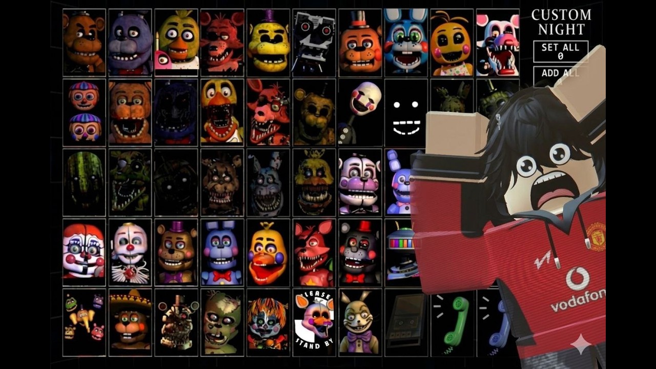 Я іграю в Фнаф 7 Ultimate Custom Night