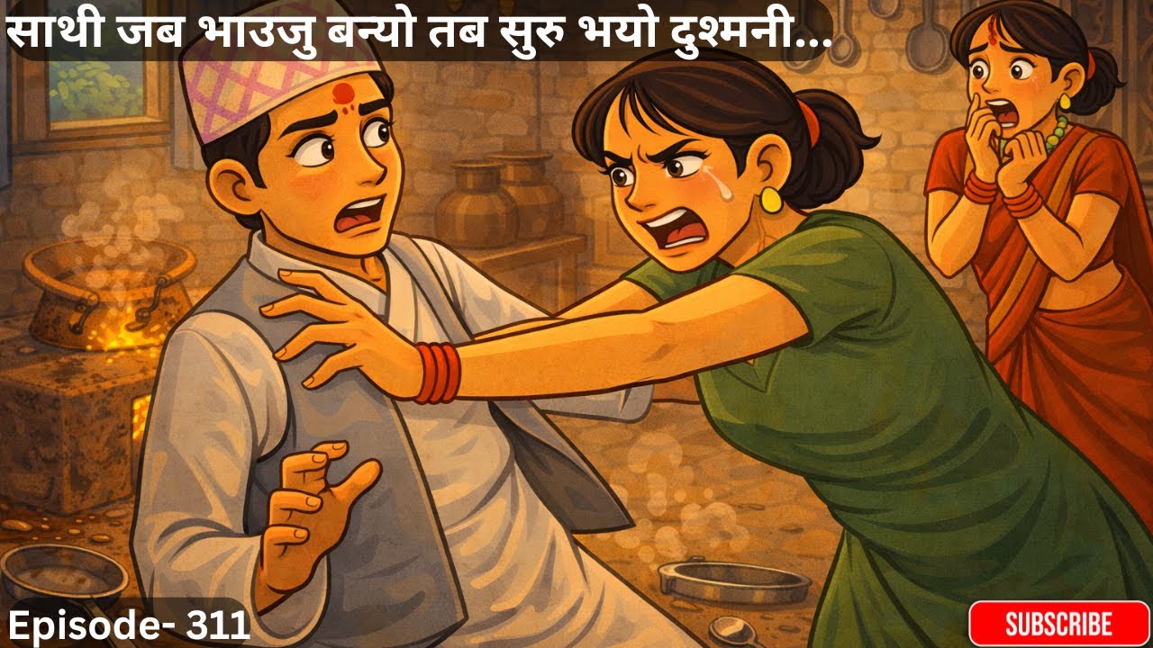साथी जब भाउजु बन्यो तब सुरु भयो दुश्मनी...- Episode- 311 #kathamandap #moralstories #nandabhauju