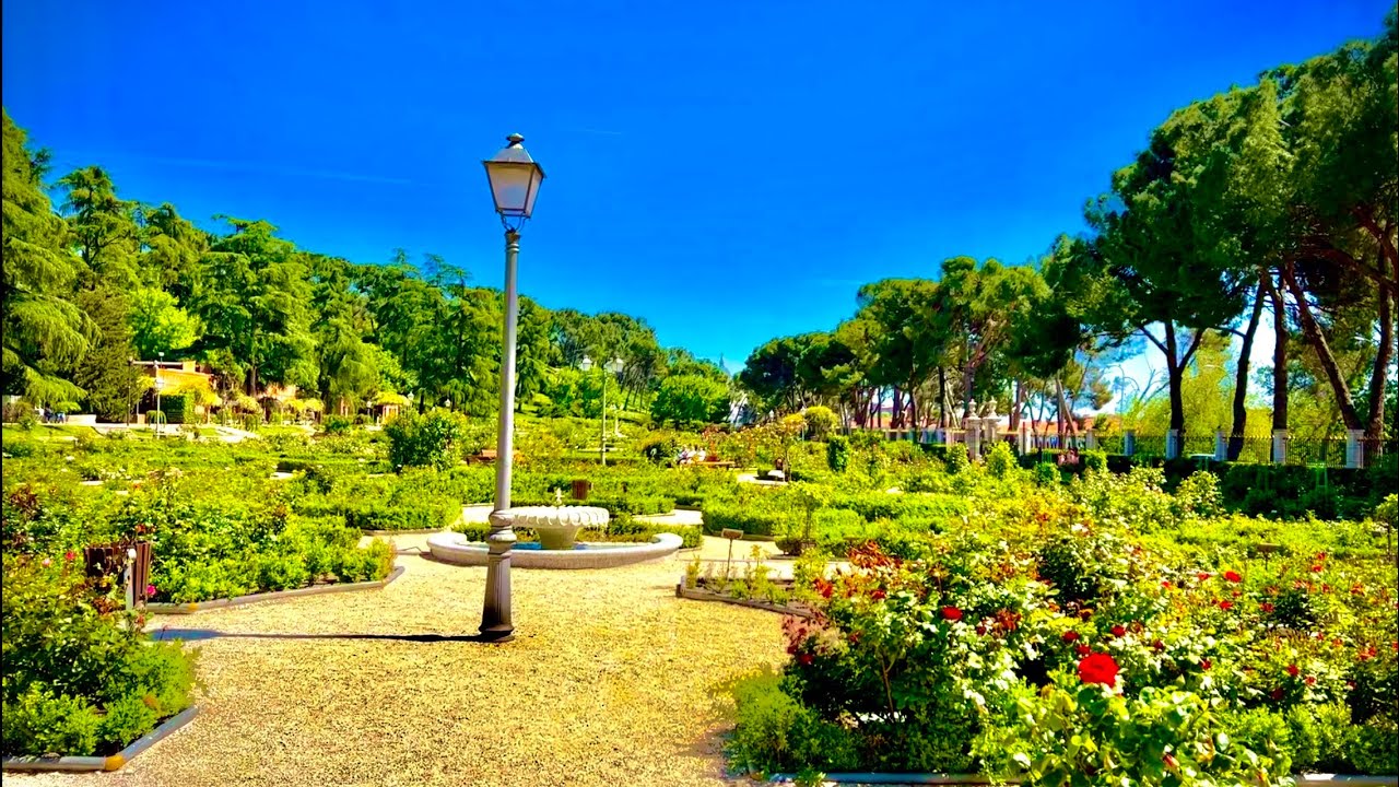 Madrid Walk - Rosaleda Garden & Parks - 07 May 2022