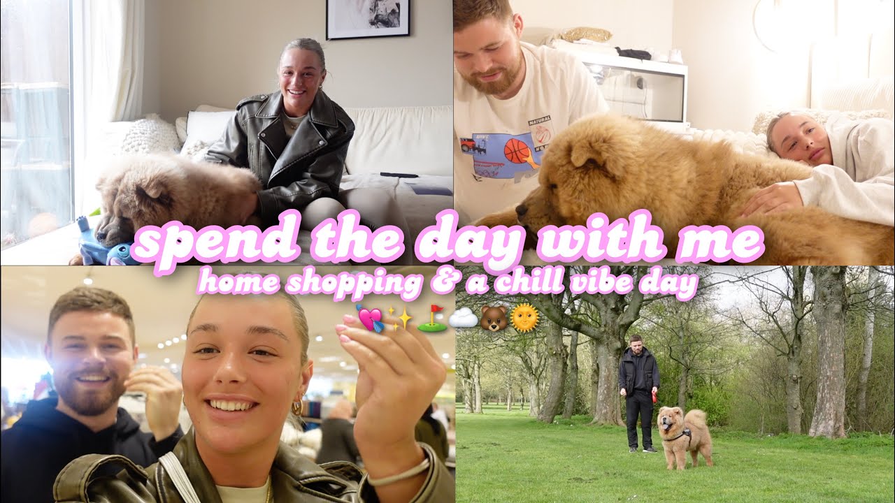 spend the day with me ☁️ | home shopping & a chill day ✨