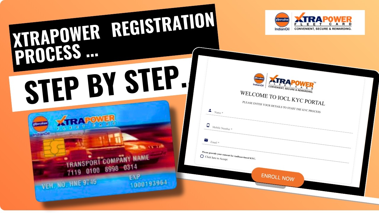 IOCL XtraPower Fleet Card Registration: Step-by-Step Online Process!