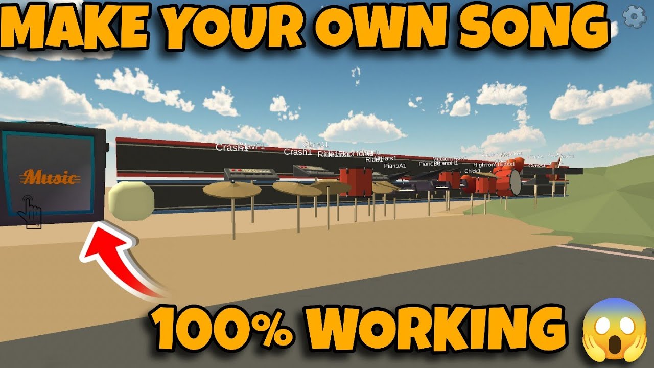 How to make your own song 🎵 in chicken gun update 5.4.01