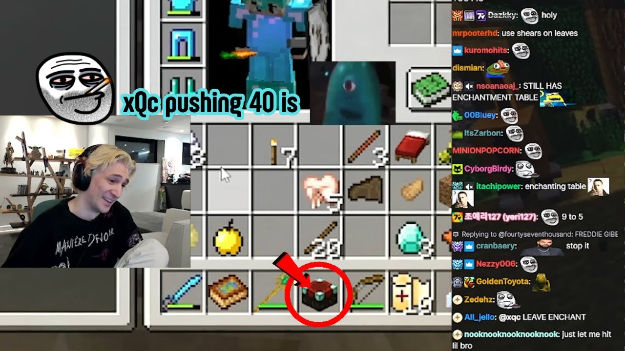 xQc actually Dentge with Dementia in him