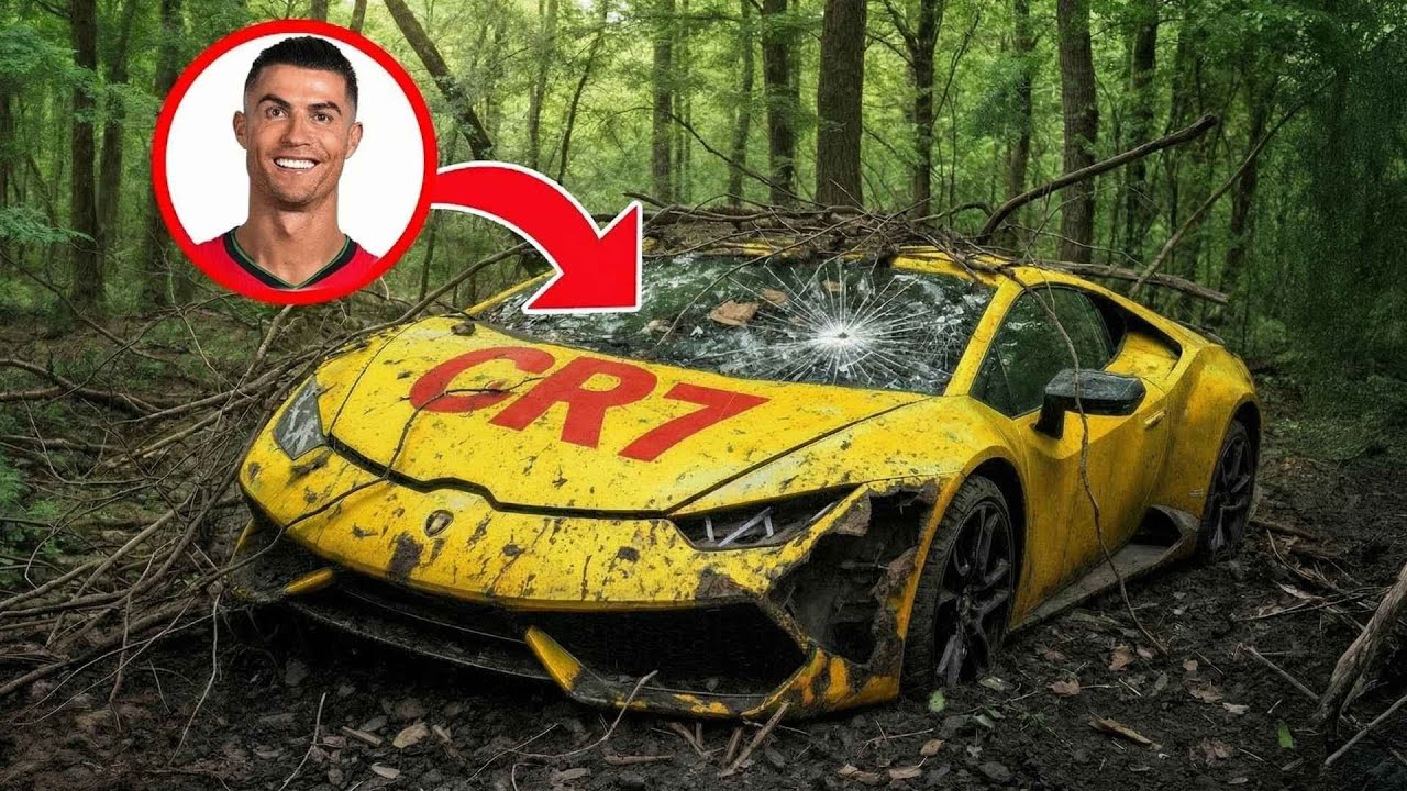 ASMR Car Restoration of Abandoned RONALDO'S LAMBORGHINI | Restoring FORGOTTEN Ronaldo's Car
