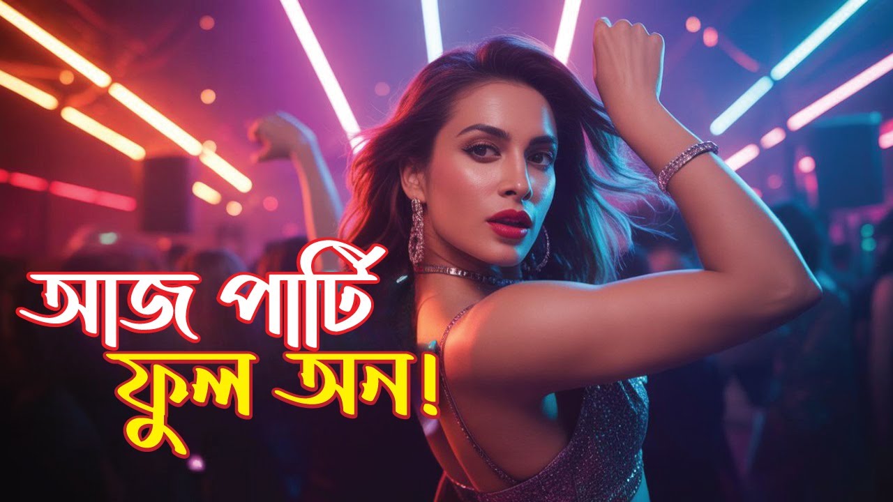 আজ পার্টি ফুল অন 🔥 | Bangla Party Song | DJ Dance Anthem That Breaks the Floor