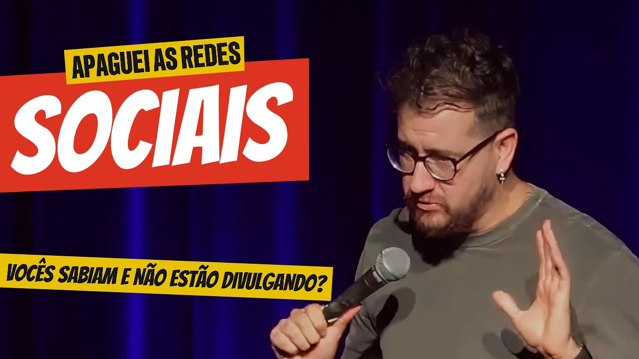 AFONSO PADILHA QUER SAIR DA INTERNET - STAND UP COMEDY