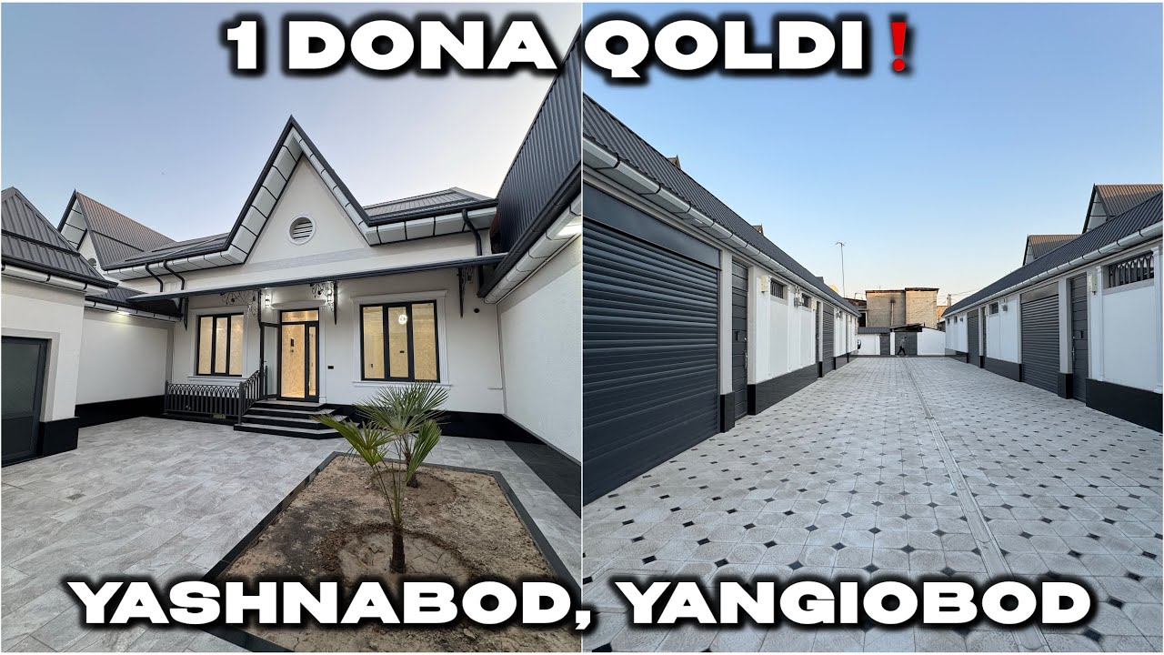 Atigi bir dona qoldi 🔥 Ajoyib hovli Yangiobod ✅2,4 sotix 4 xona + xoll ☎️ 99-765-10-24
