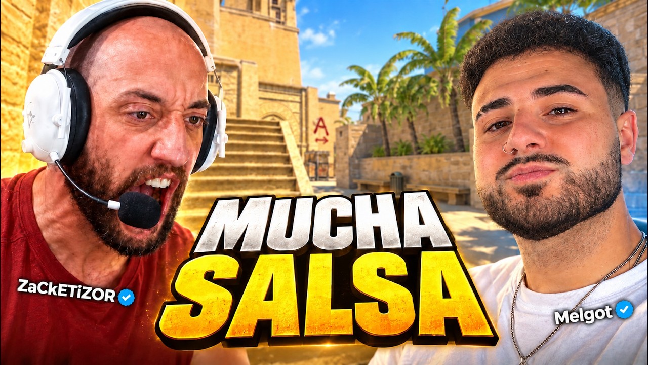 MUCHA SALSA con MELGOT en FACEIT 😂 | CS2