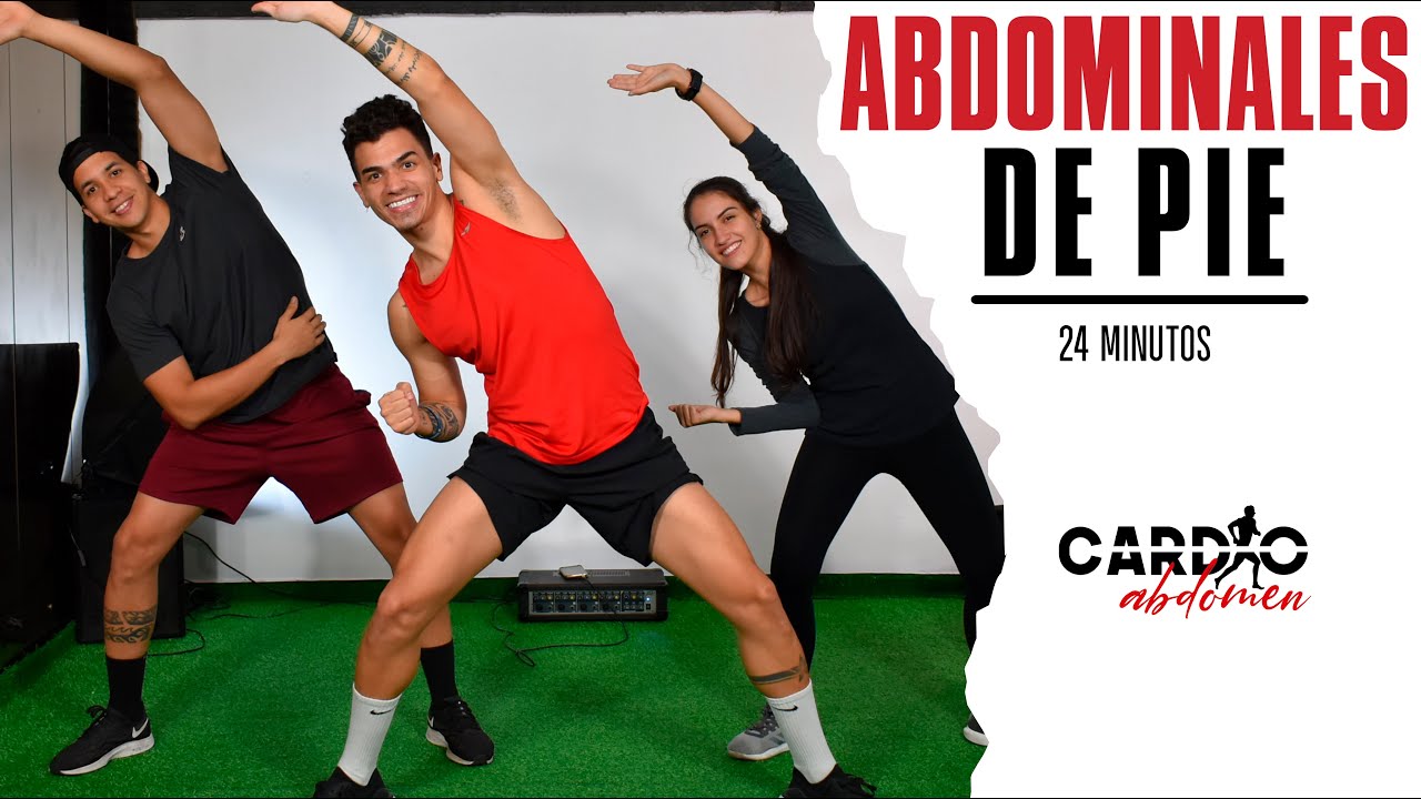 Rutina de Abdominales de Pie QUEMA GRASA | 24 Minutos