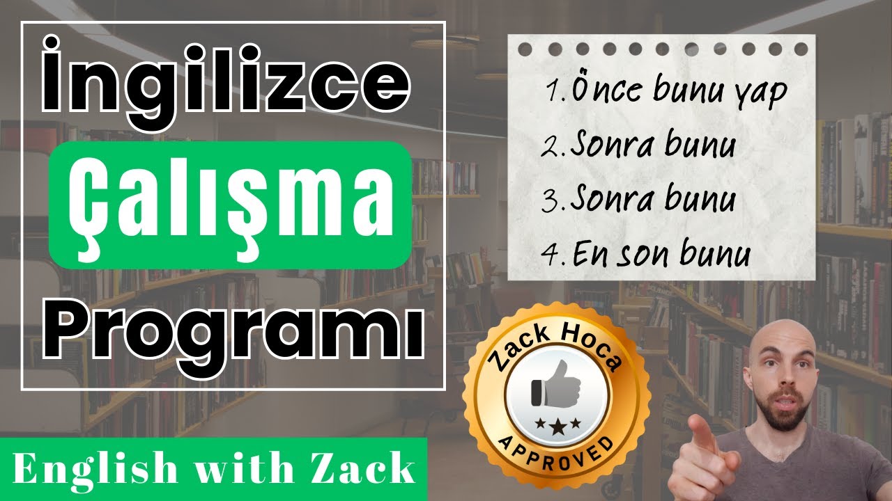 İngilizce Çalışma Programı! Bunu yapın, İngilizceniz gelişsin 👍