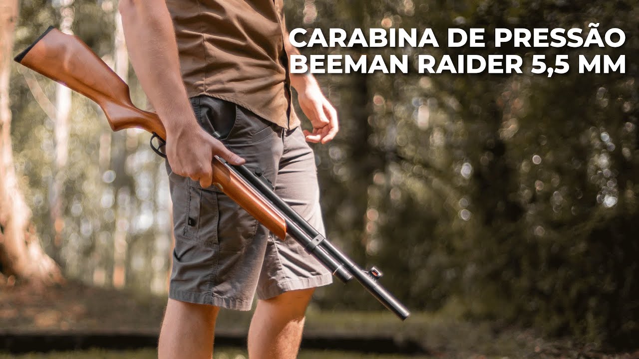 Review completo: Carabina de Pressão Beeman PCP Raider 5,5 mm