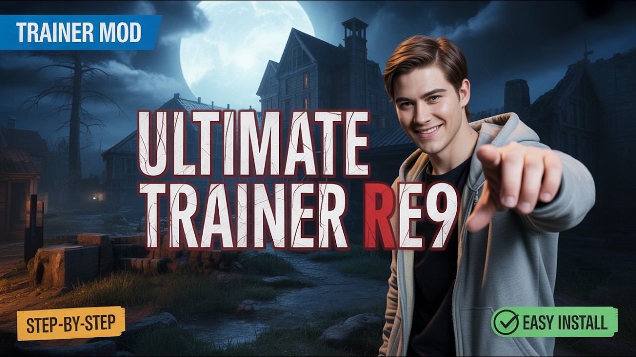 How to Install ULTIMATE TRAINER for Resident Evil Requiem (RE9) 2026 Guide