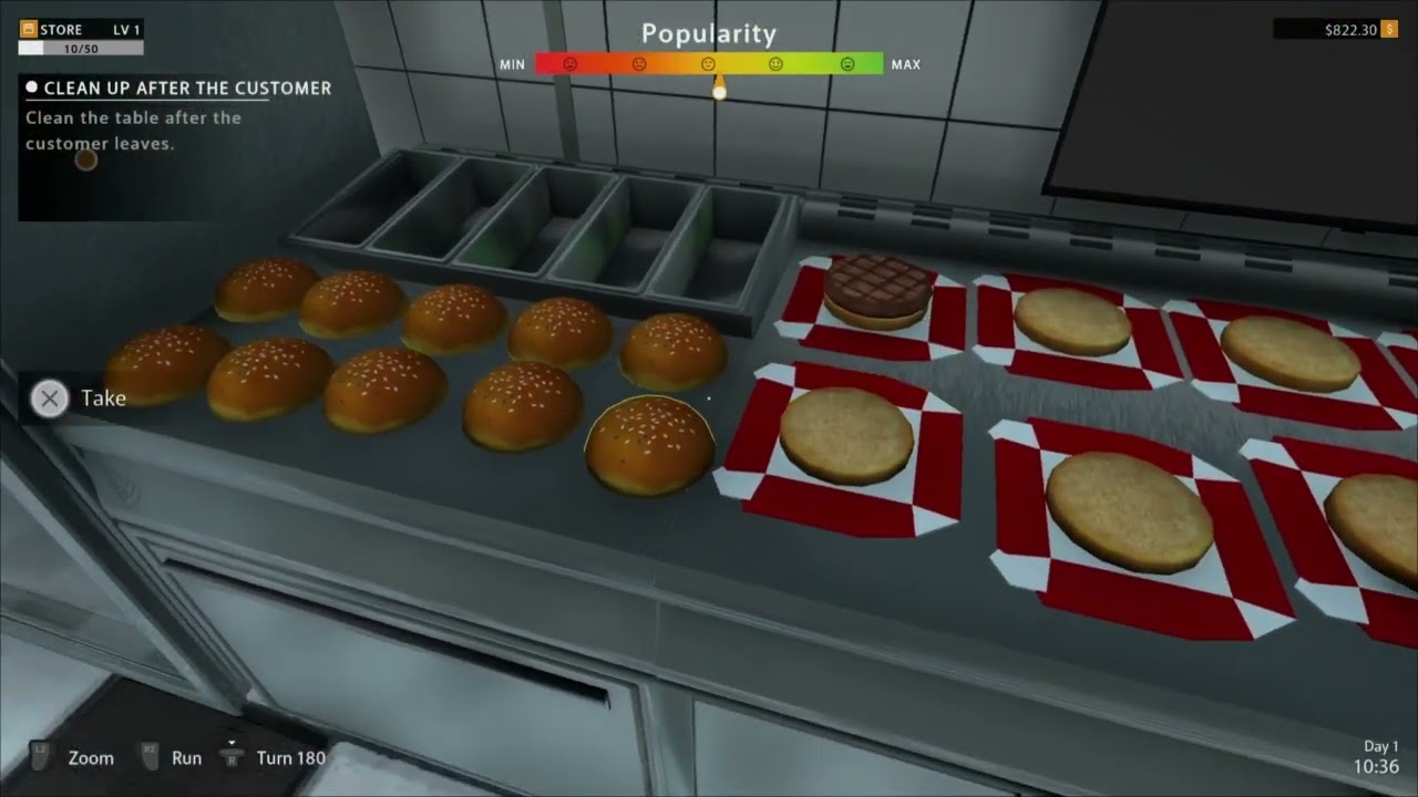 Street Food Restaurant Owner Simulator Days 1-7 PS4 Ps5 Switch