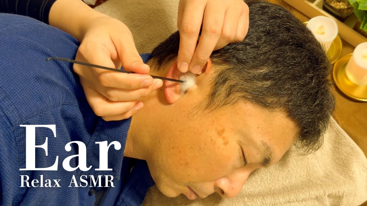 耳かきASMR｜全部100円均一の道具で、やさしい耳音