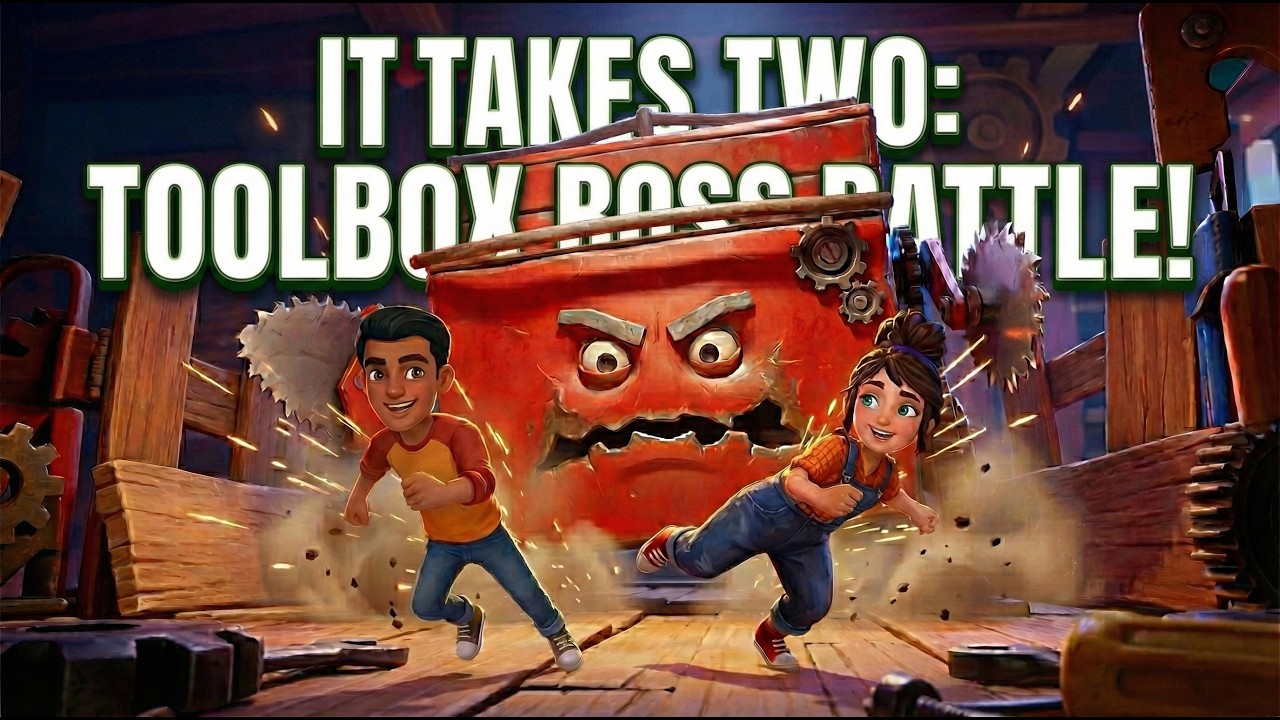EP 12: Can we survive the TOOLBOX?! | It Takes Two Coop Gameplay | 4K60