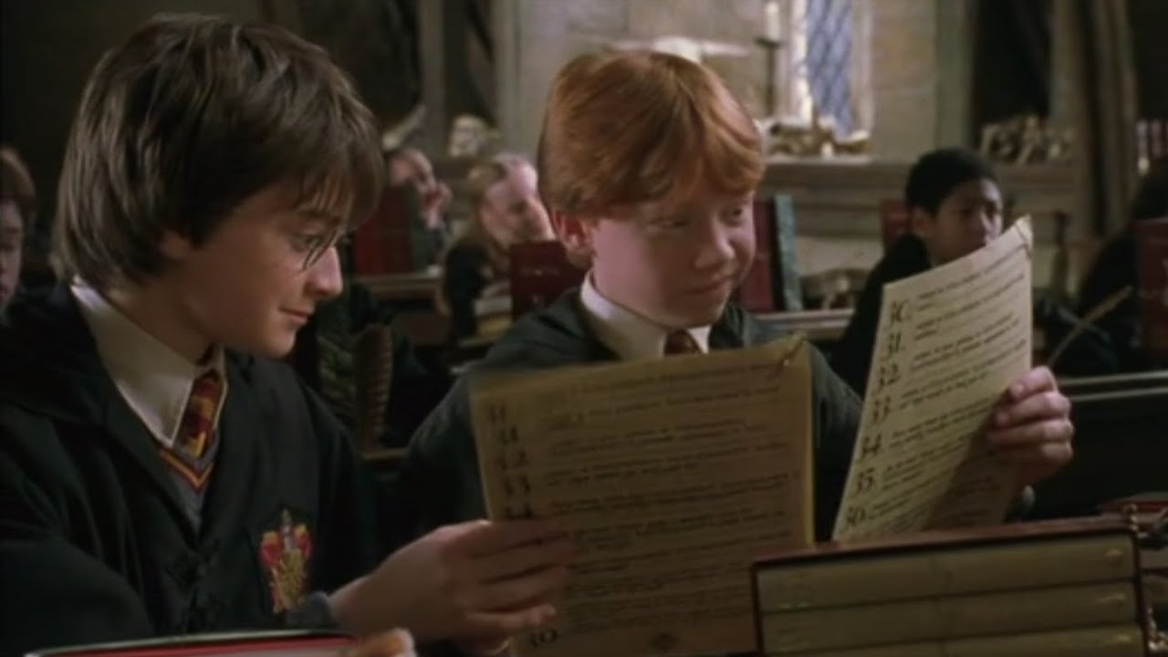Dark Arts Exam - Harry Potter and the Chamber of Secrets Deleted Scene