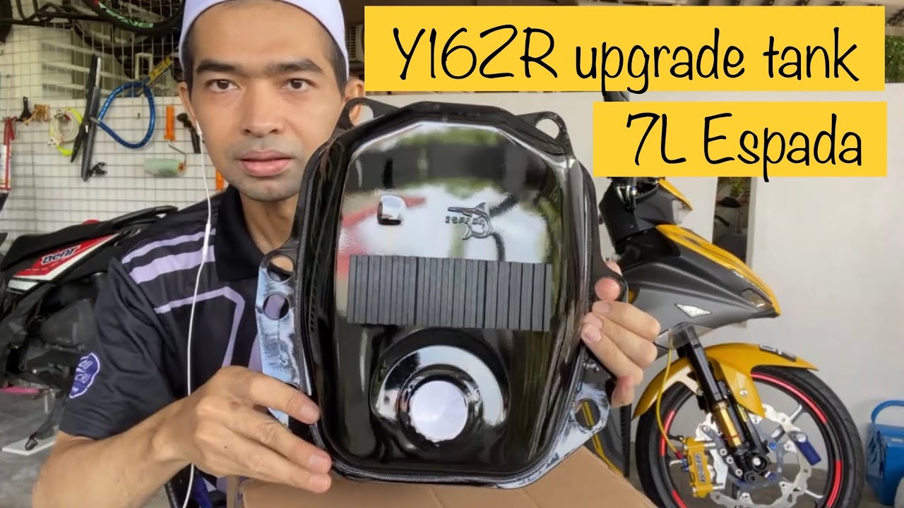Y16ZR - Upgrade tank 7 liter Espada