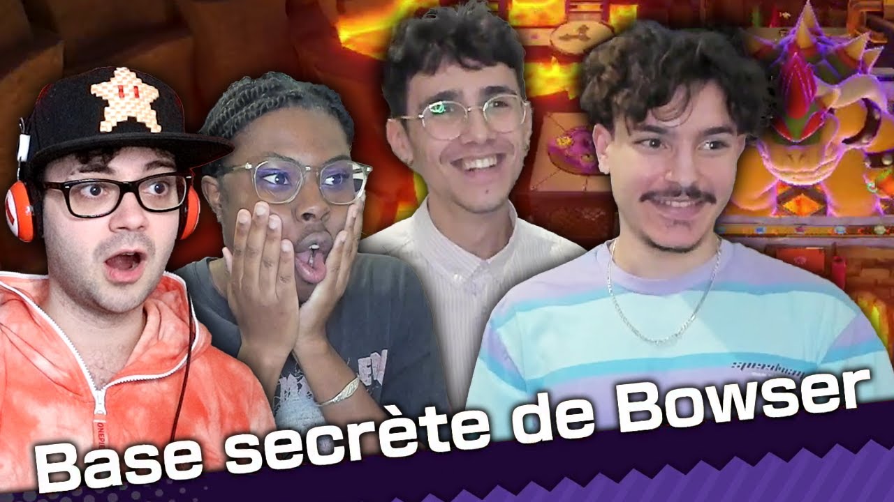 Le BASE SECRÈTE DE BOWSER ! SUPER MARIO PARTY JAMBOREE MULTIJOUEUR