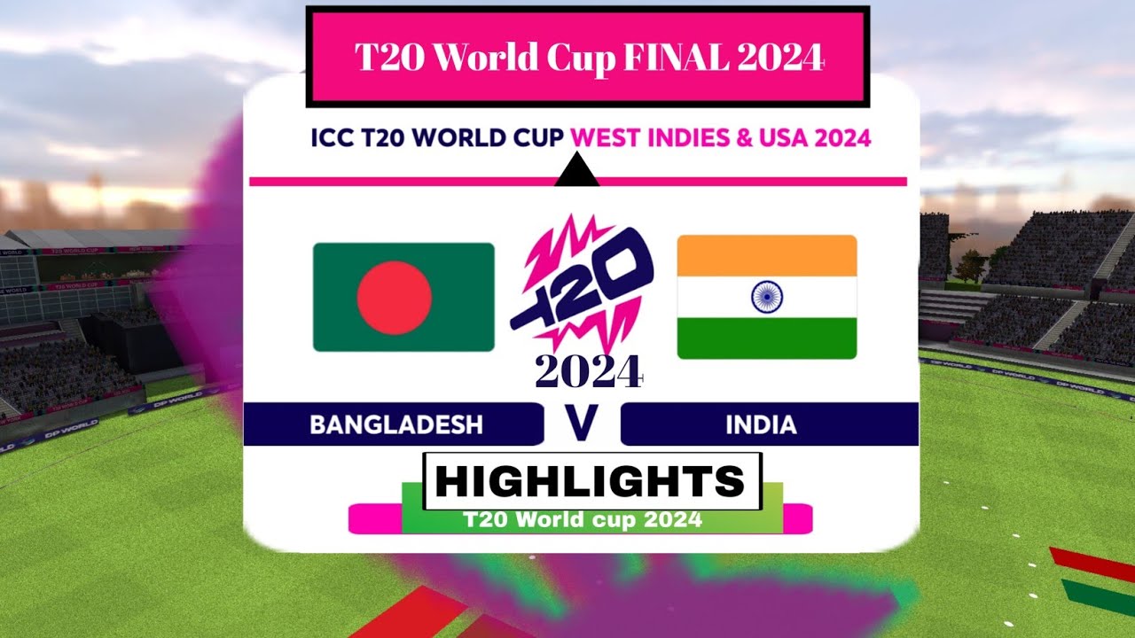 BAN vs IND | Match | Final |  Full Game play  Highlights 2024