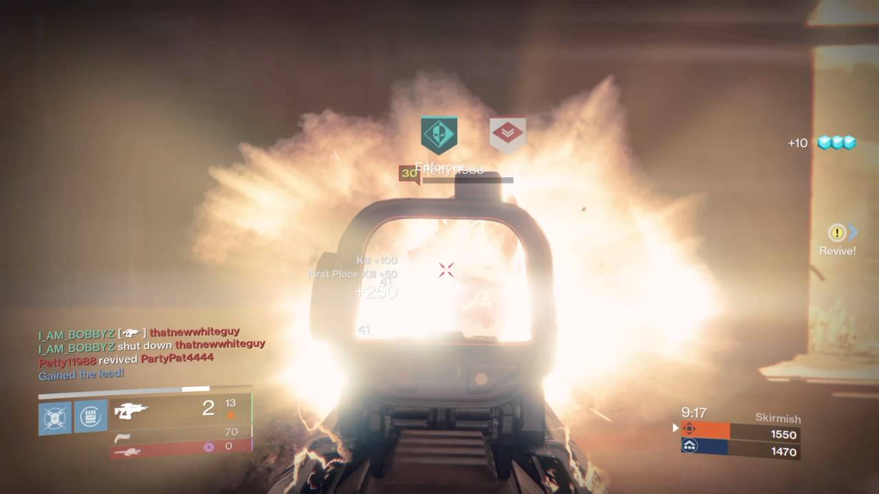 Old school rez sniping like a boss!