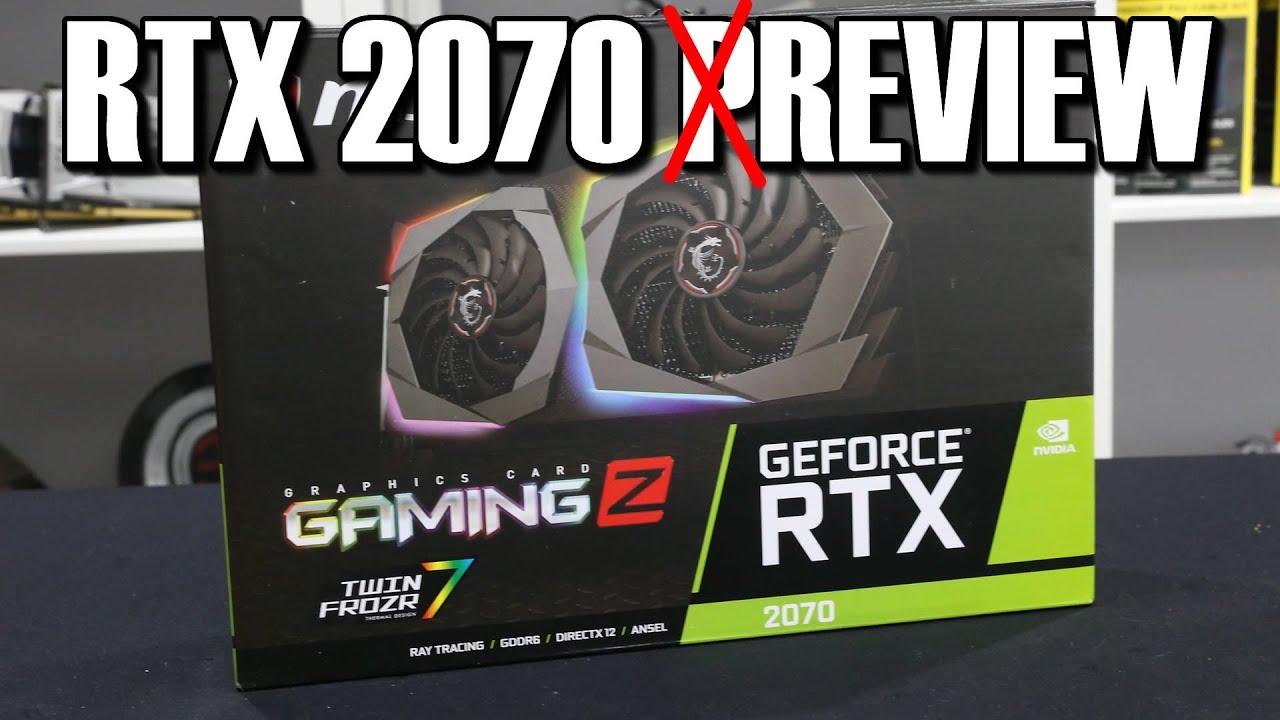 MSI RTX 2070 Armour and Gaming Z Full Review