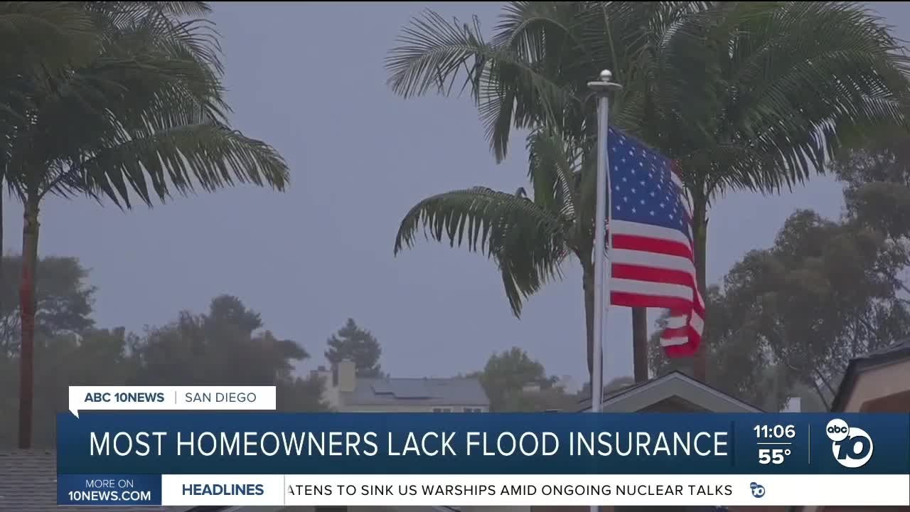Data shows many Californians lack flood insurance