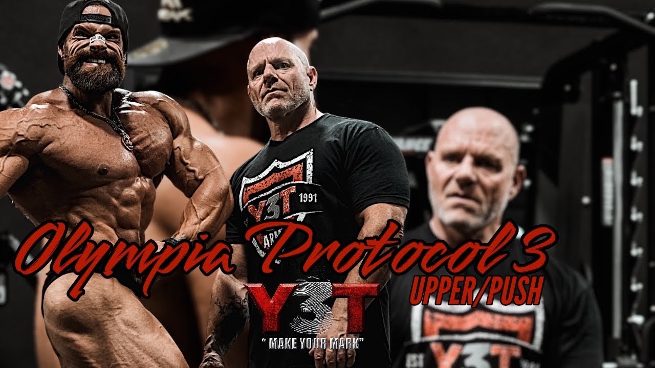 RAW UPPER PUSH DAY Y3T / Olympia Protocol III at NewTech Gym Las Vegas