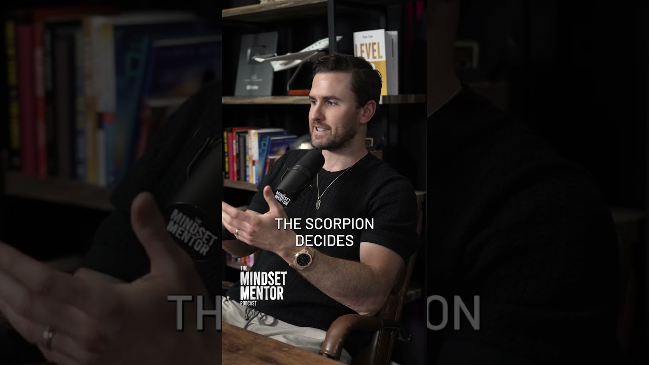 The Scorpion and the Frog... 👉 IG: robdialjr #mindset #inspiration #positivity