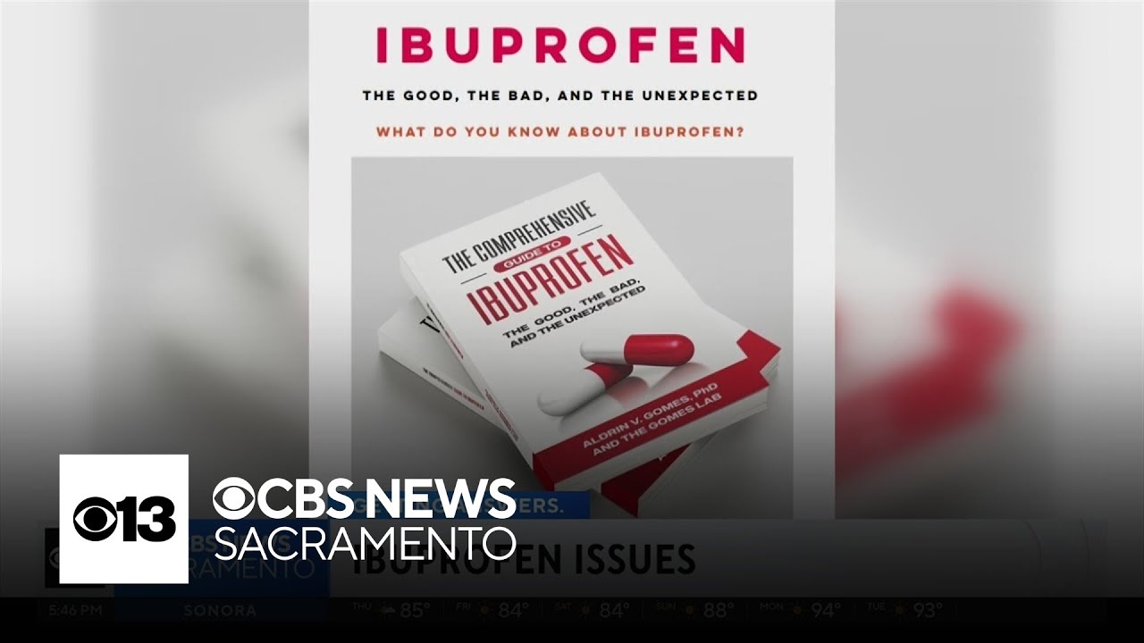 New book by UC Davis professor highlights side effects of ibuprofen