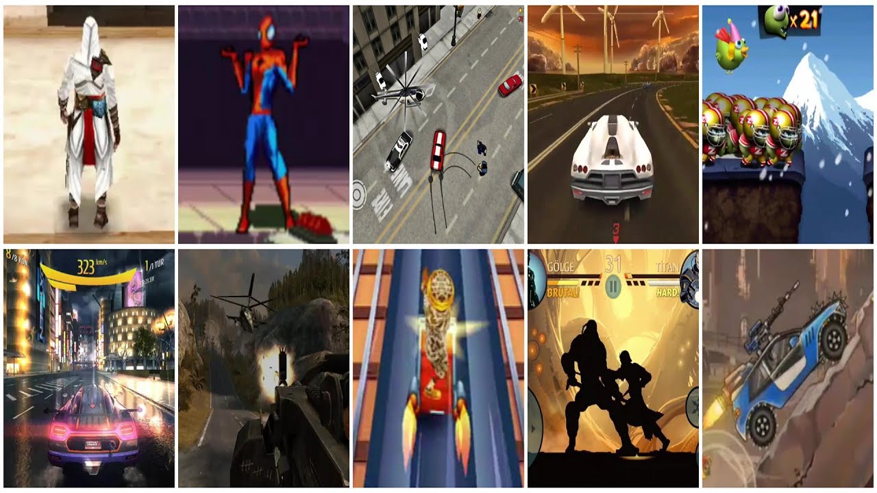 Evolution of Mobile Games 2008 - 2021