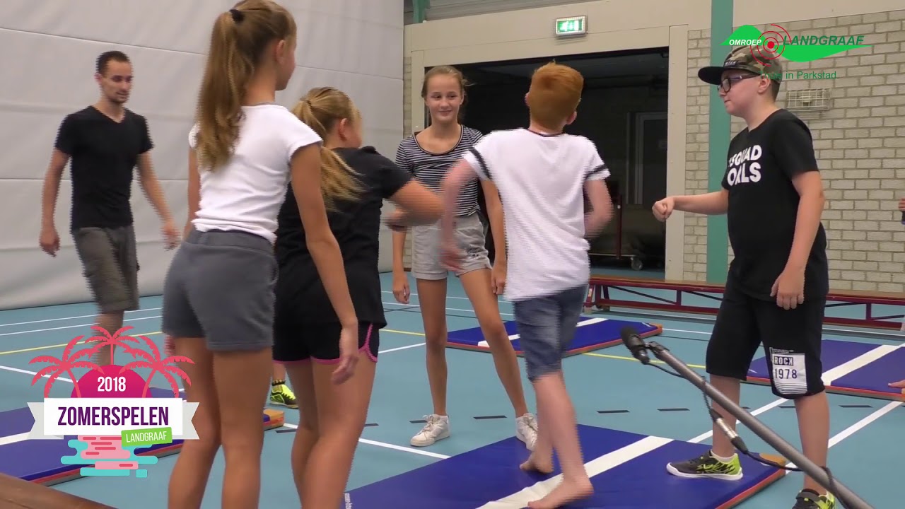 Zomerspelen 2018 Omroep Landgraaf Workshop TV maken