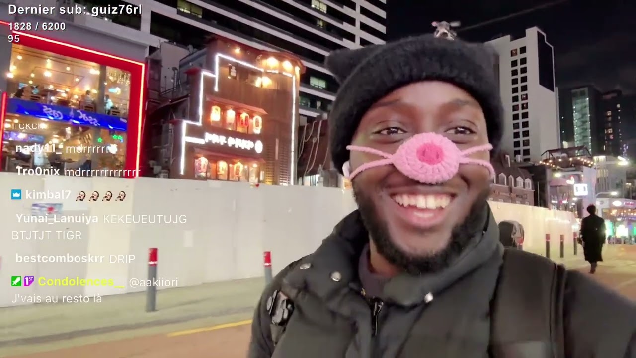 IRL SEOUL - Avec mon nez de cochon