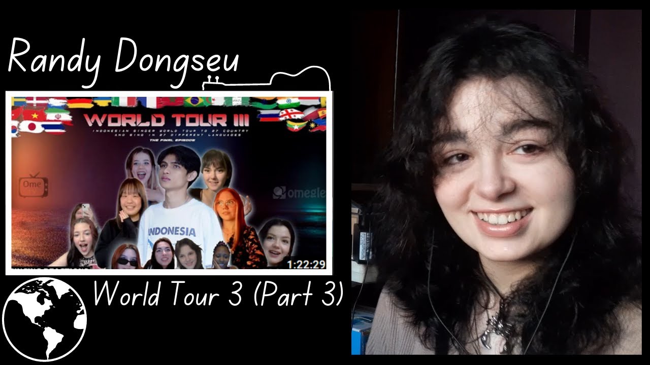 Randy Dongseu - World Tour 3 to 27 Countries & sing in 27 different Languages! [Reaction Video P3] ✨