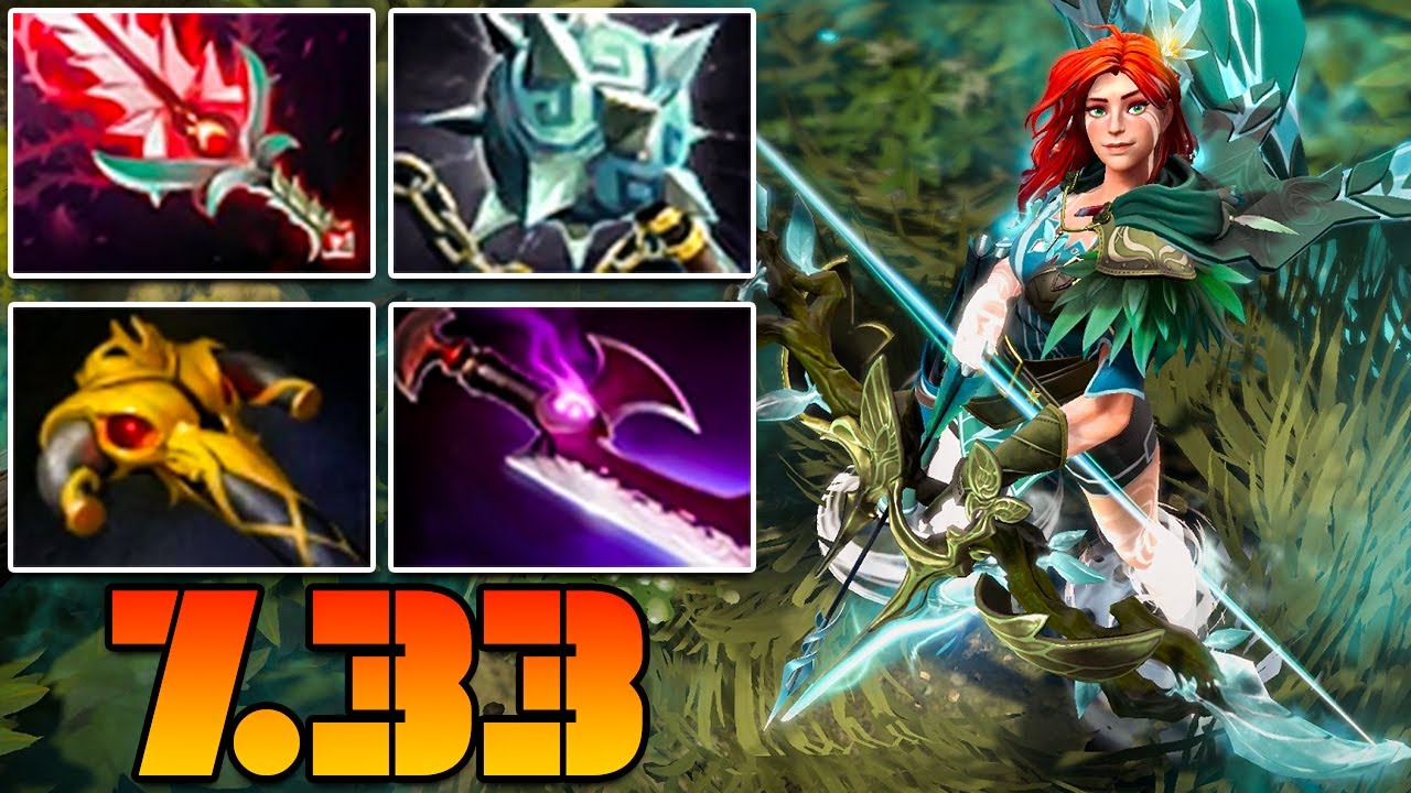 Windranger Dota 2 Meta 7.33 Patch - Windranger Mid Guide Build Carry Tutorial Pro Gameplay