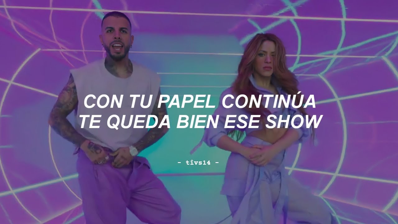 Shakira & Rauw Alejandro - Te Felicito (Video Oficial + Letra/Lyrics)