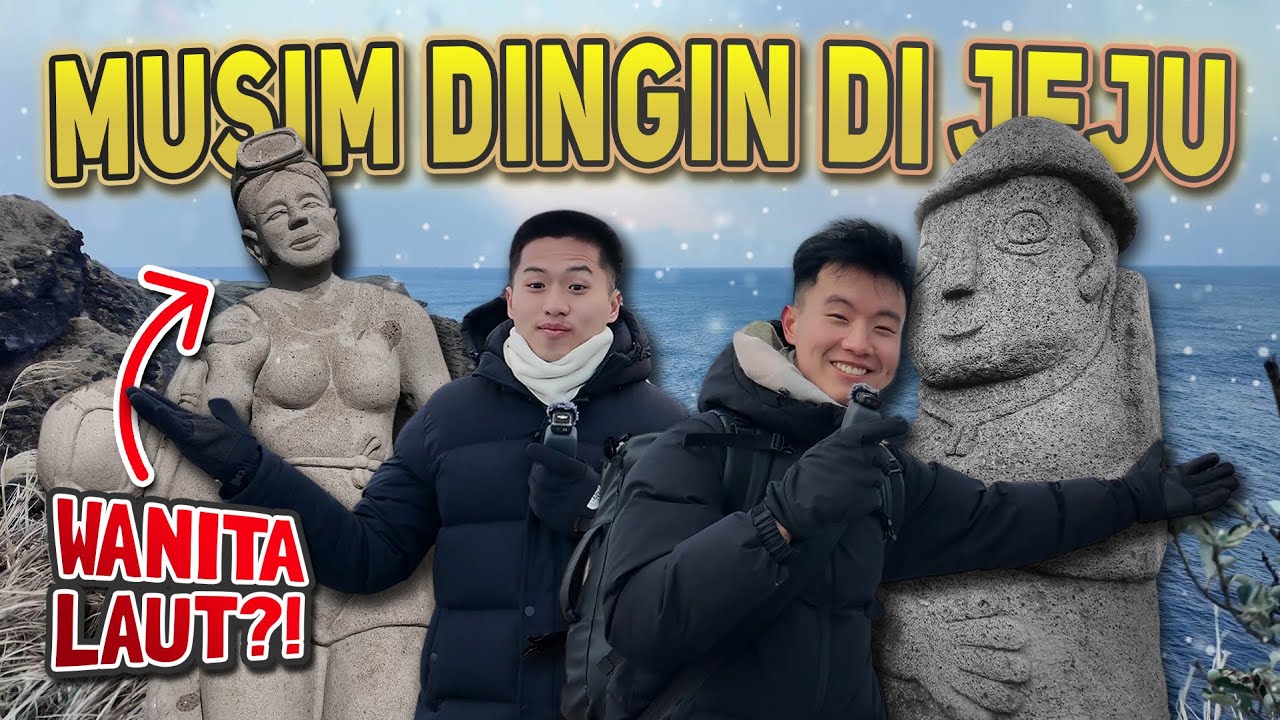Menyapa WANITA LAUT😱⁉️ Petualangan KOREA Dimulai dari JEJU🇰🇷Bertemu Para HAENYEO🤿 dan DOL HAREUBANG🗿