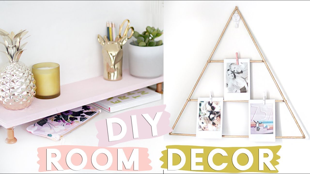 DIY Organisational Room Decor Projects for your Desk | Desk Decor DIY Ideas 2018