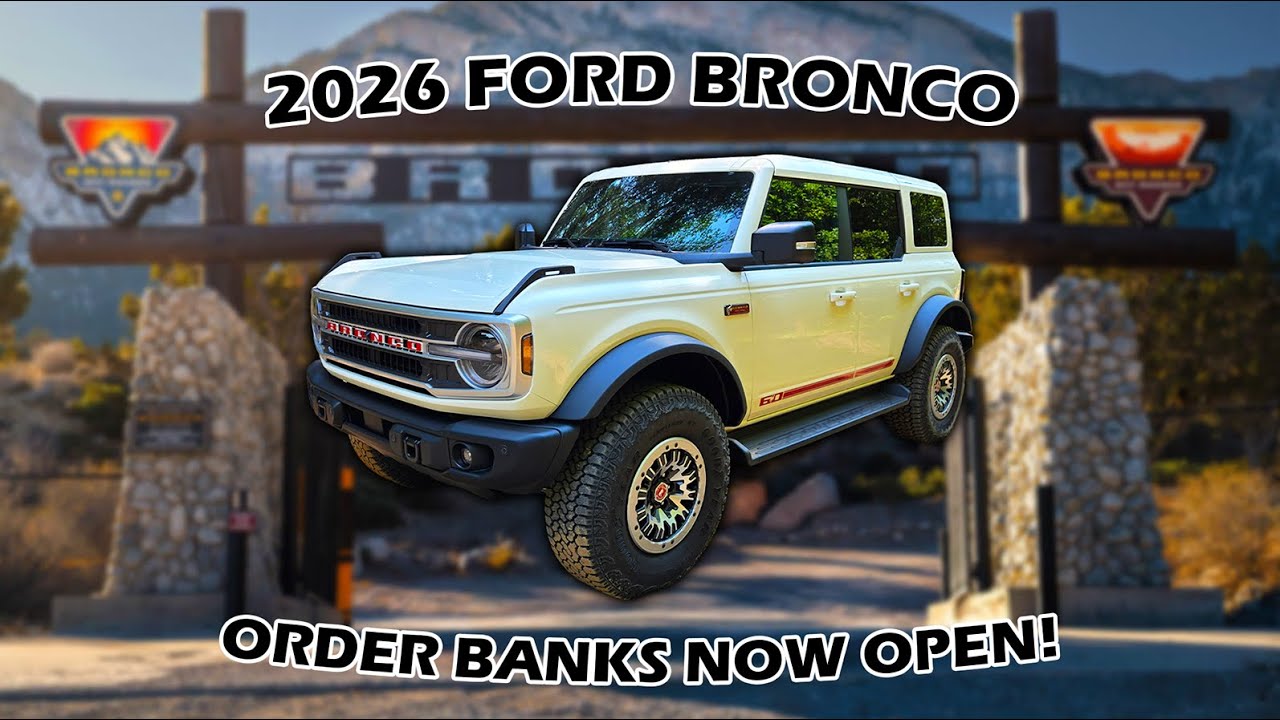 Все изменения в Ford Bronco 2026 года