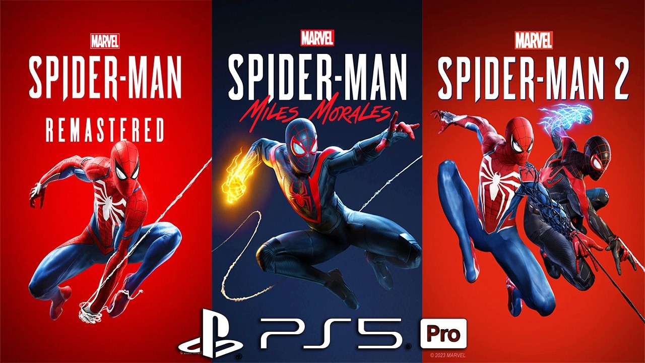 Marvel's Spider-Man PS5 Pro Saga - 3 Full Games 100% Longplay Walkthrough