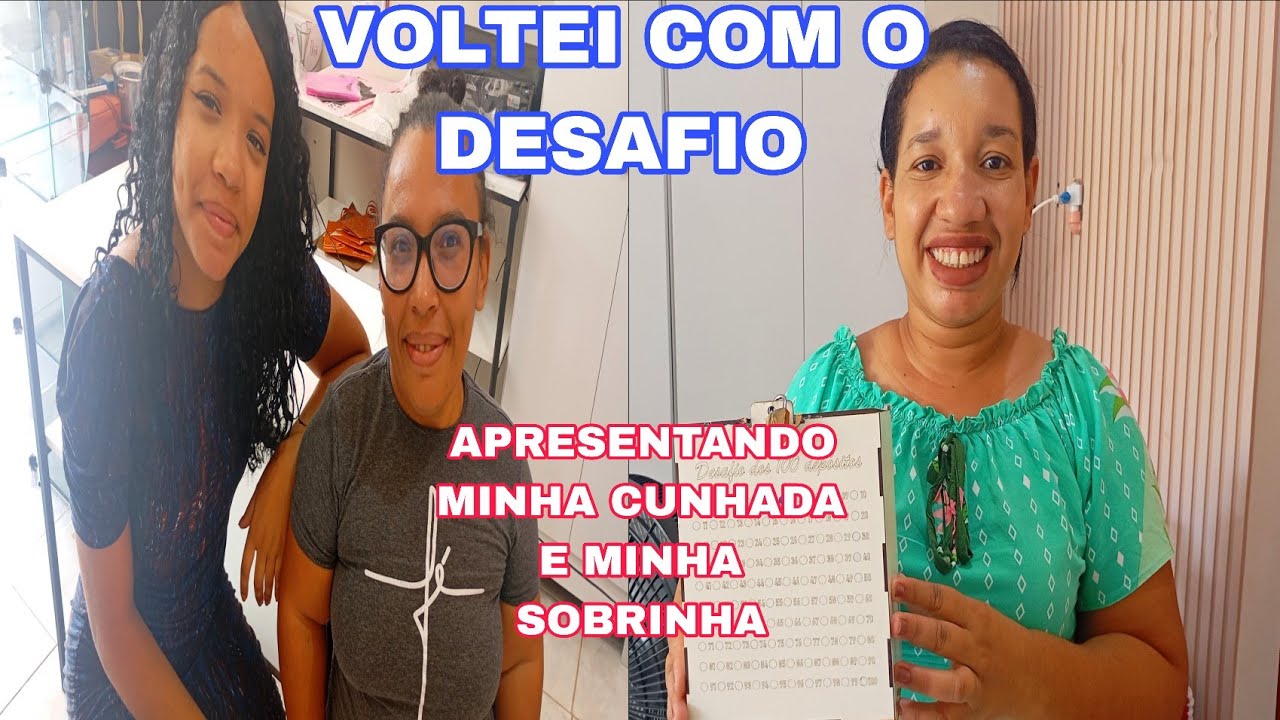 INICIANDO O DESAFIO DOS 100 DEPÓSITOS