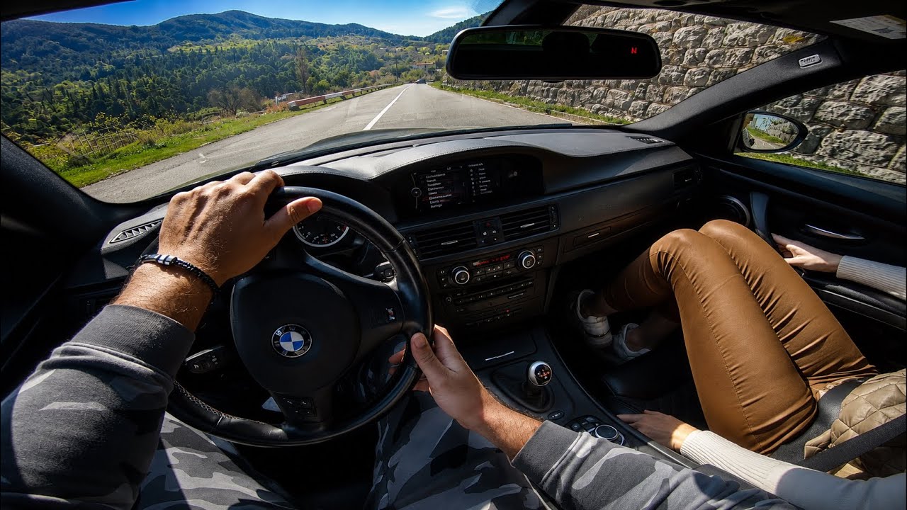 POV: BMW M3 E92 Mountain Drive Sideways