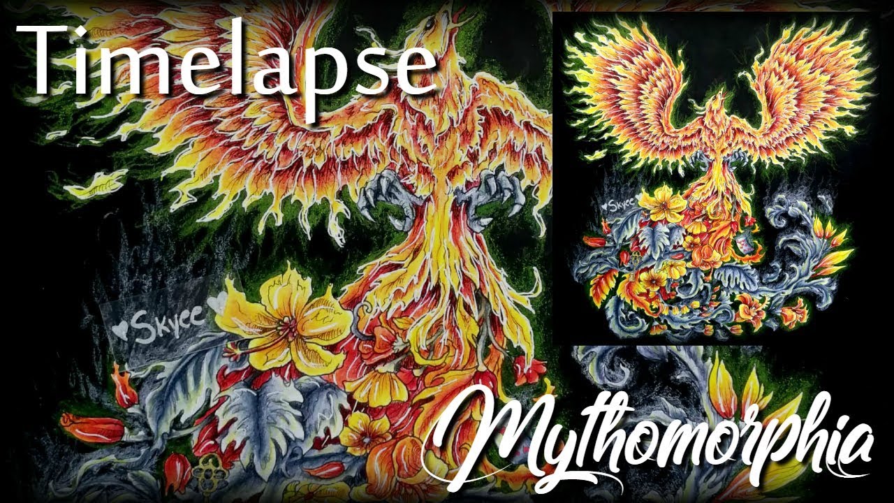 Timelapse - Adult Coloring in Kerby Rosane's Mythomorphia