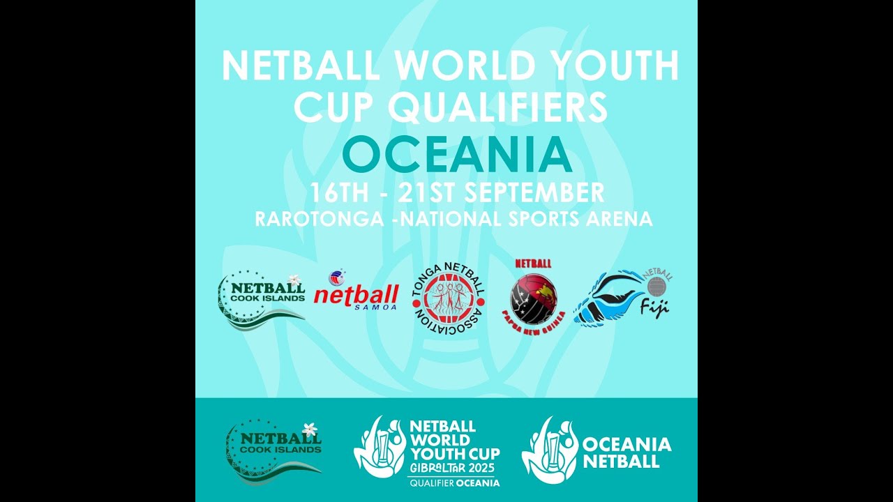 Netball World Youth Cup Gibraltar 2025 Qualifiers Oceania U21